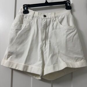 The Limited Women’s White Jean Shorts Size 6 Vintage 90s‎